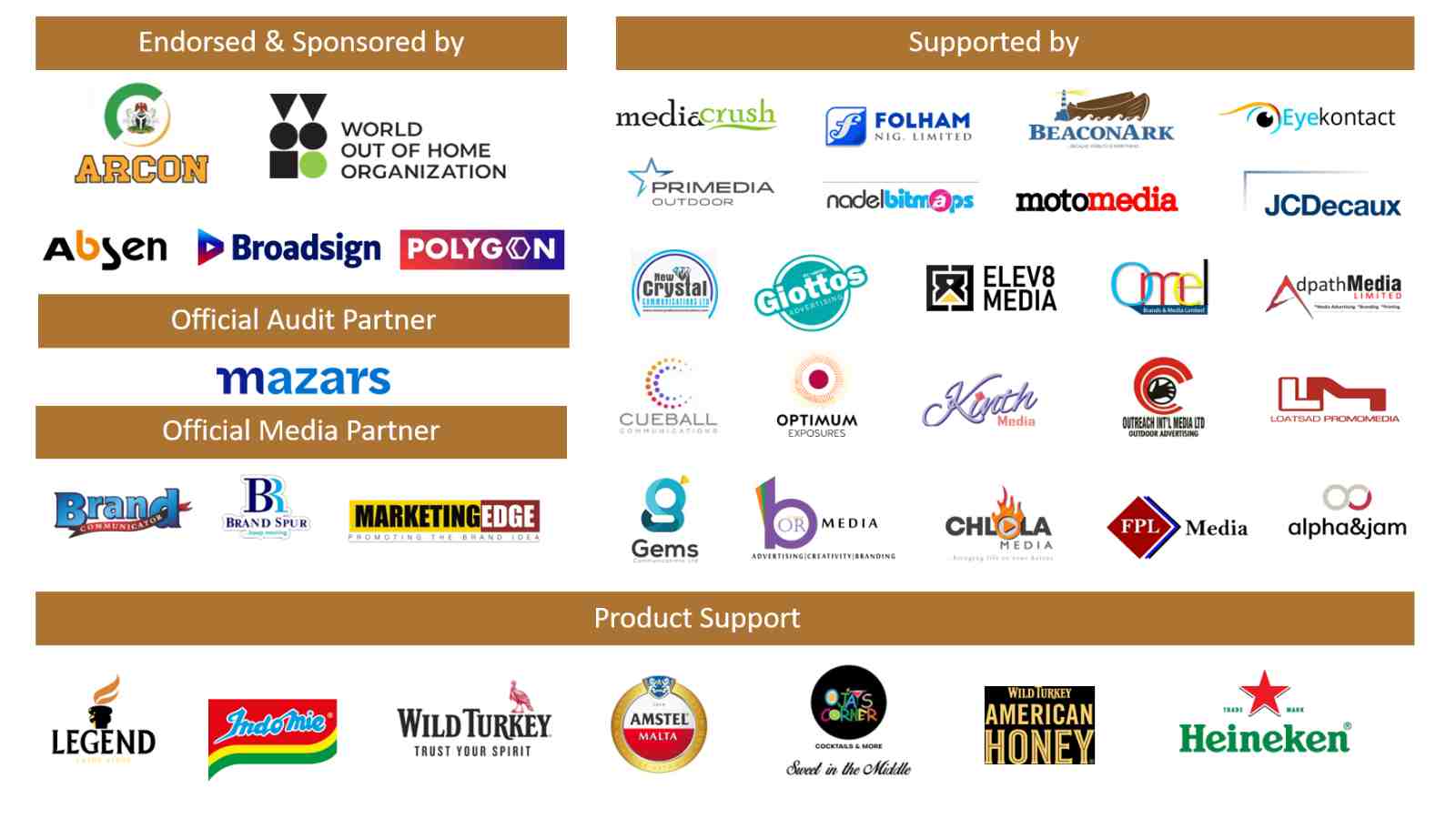 LOMA Sponsors and Partners