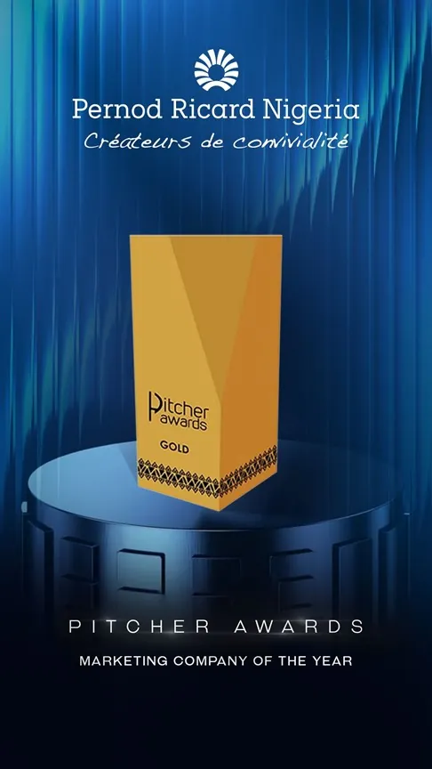 Pernod Ricard Nigeria Clinches Top Honours in Multinational Marketing Category