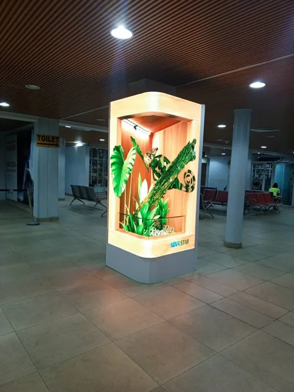 Lighting Up Lagos Airport: The Story Behind Air Power Limited’s 3D LED Screen Installation