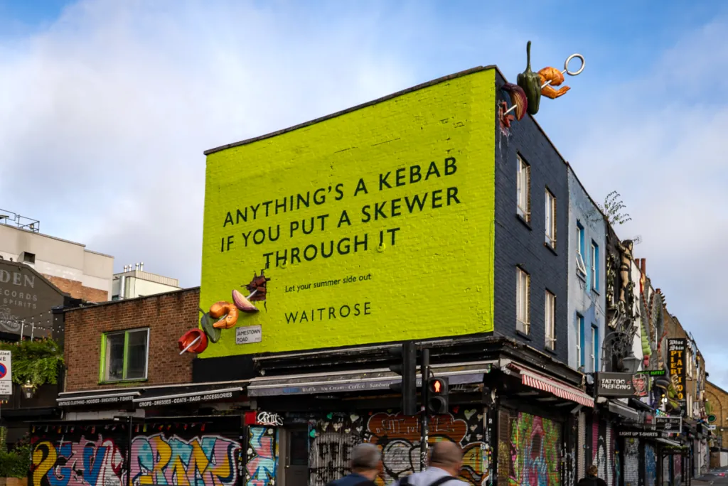 Kebab billboard