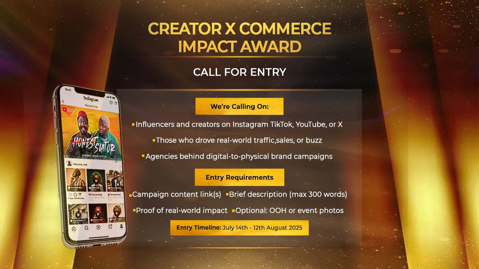 content x commerce impact award
