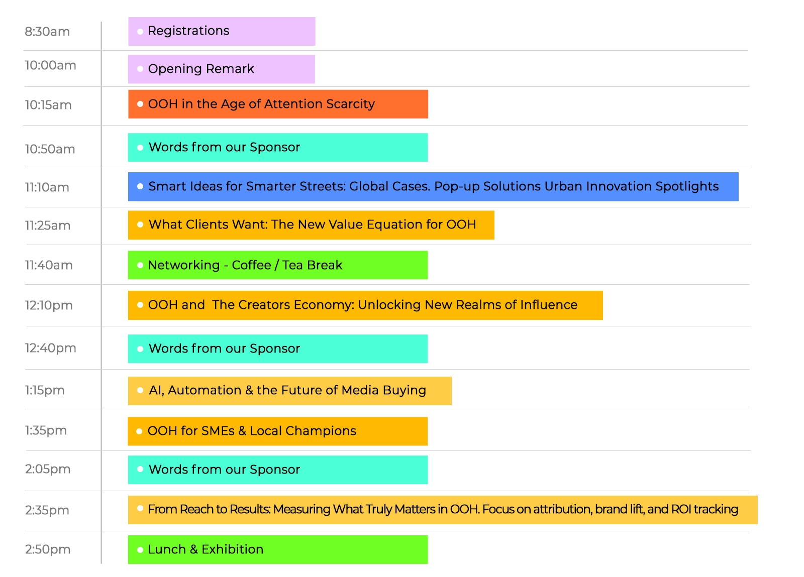 Loma conference agenda