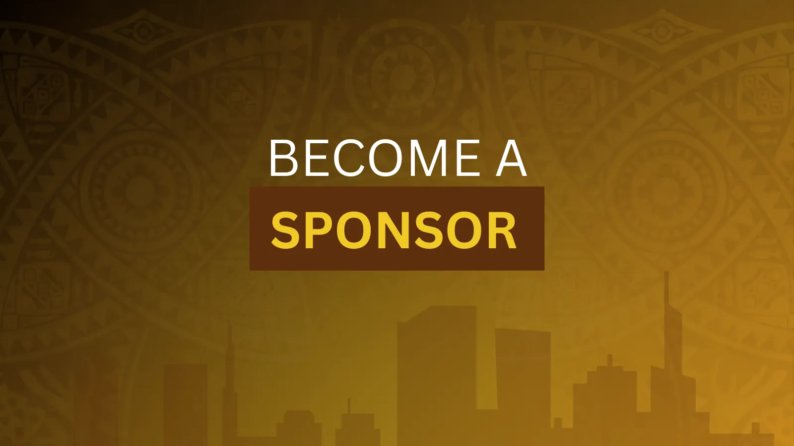 Become a sponsor